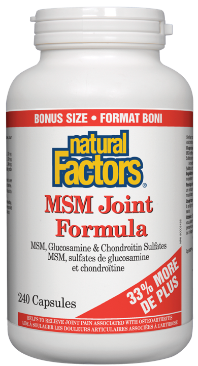 MSM Joint Formula