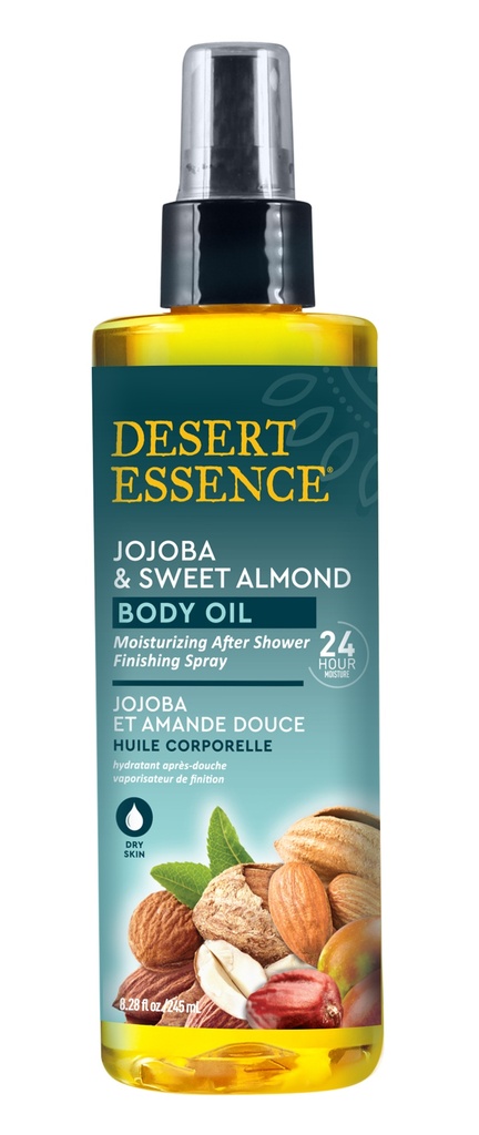 Jojoba Sweet Almond Body Oil Spra