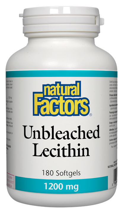 Unbleached Lecithin - 1,200 mg