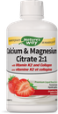 Calcium &amp; Magnesium Citrate 2:1 - Strawberry