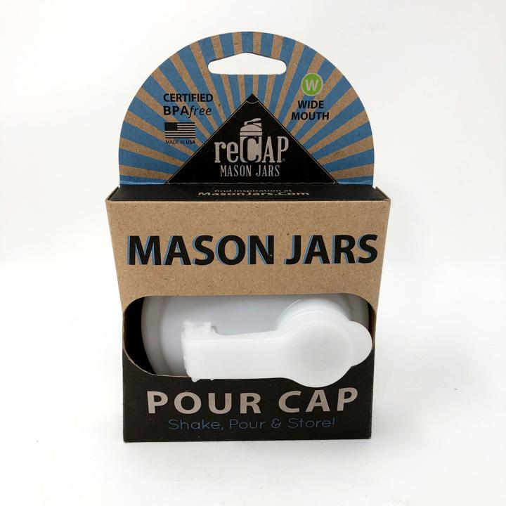 Pour Regular Mason Jar Lid - Natural