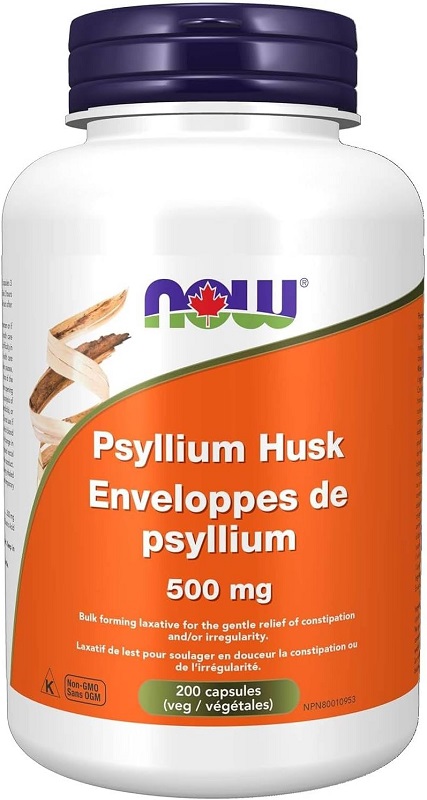 Psyllium Husk Capsules - 500 mg