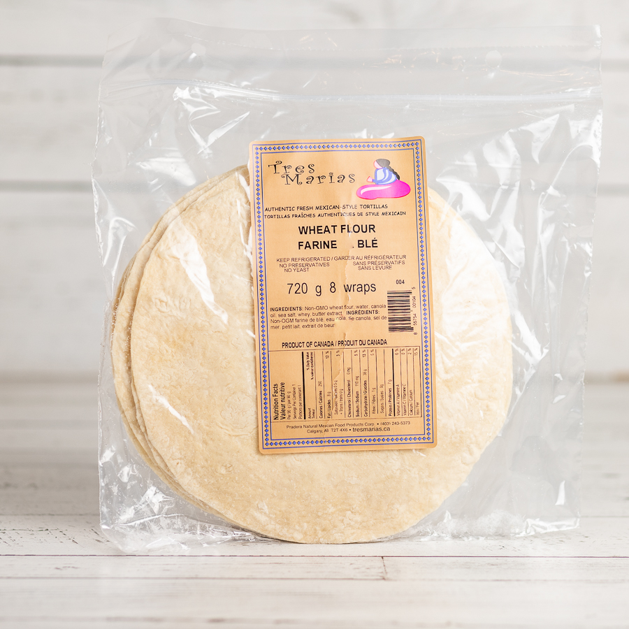 Tortilla - Wheat Flour 8 inch
