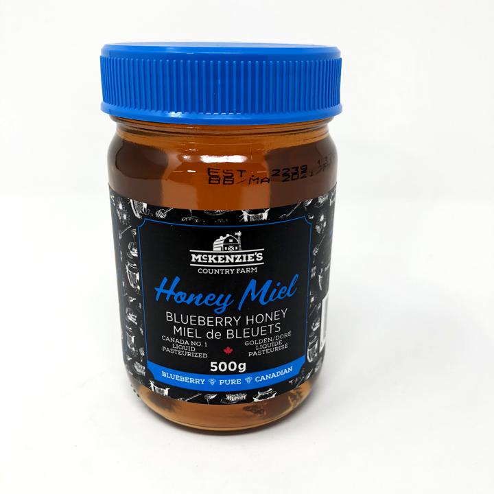 Blueberry Honey Canada No.1 Golden Liquid Pasturized