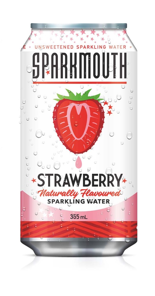 Strawberry Sparkling Water