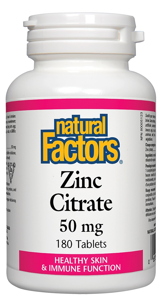Zinc Citrate - 50 mg