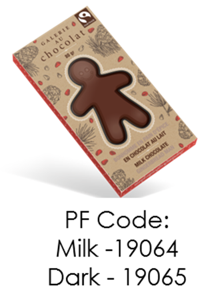 Gingerbread Man - Milk Chocolate