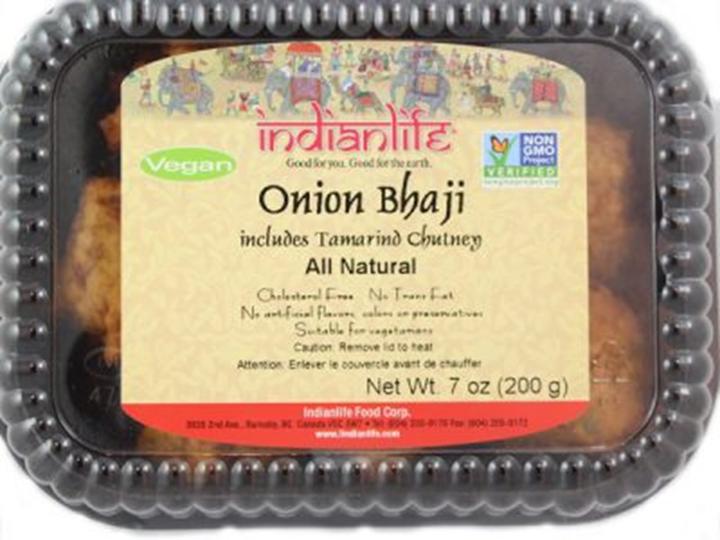 Onion Bhaji with Chutney