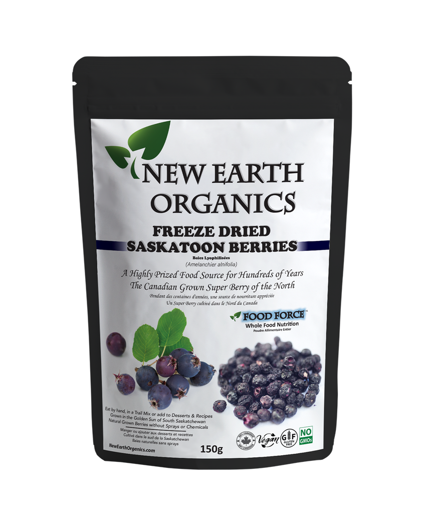 Freeze Dried Saskatoon Berries