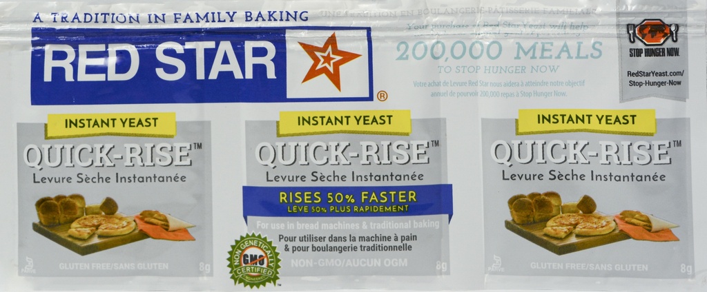 Quick-Rise Instant Yeast - 3 pack