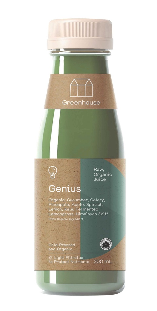 Raw, Organic Juice - Genius