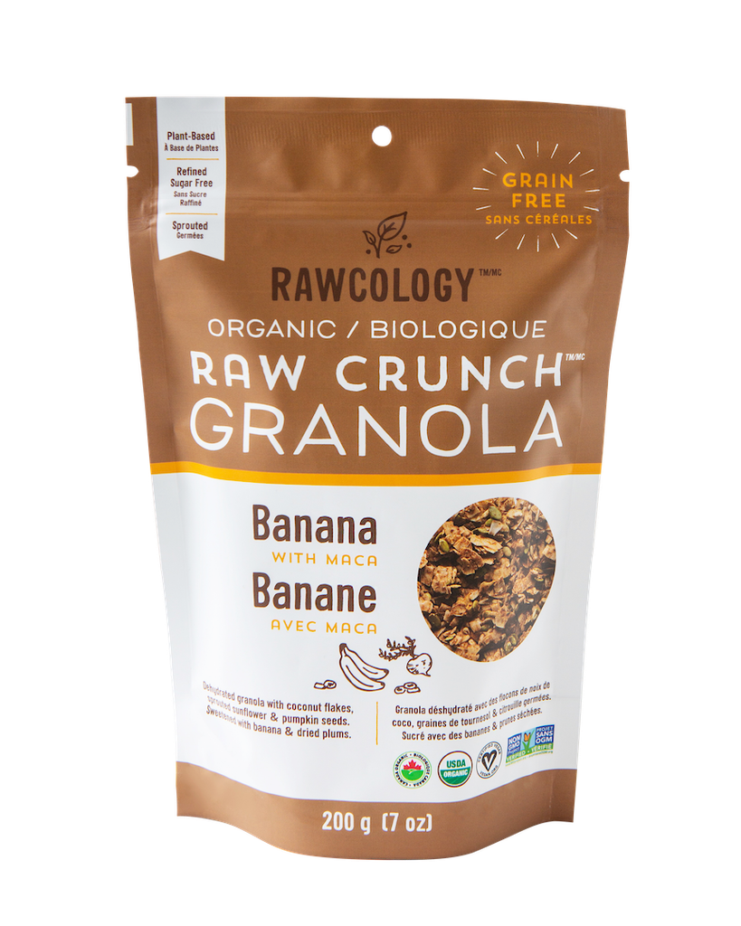 Raw Crunch Granola - Banana with Maca