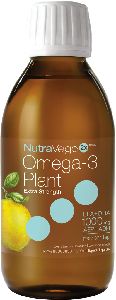 Omega-3 Plant - Extra Strength Zesty Lemon Flavour