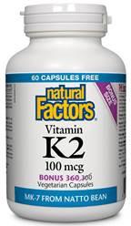 Vitamin K2 - 100 mcg