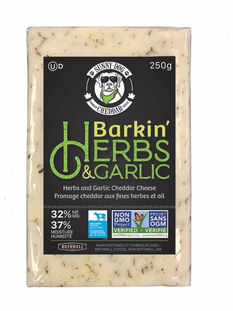 Barkin' Herbs &amp; Garlic Cheddar