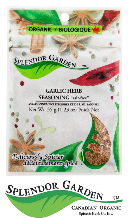 Garlic Herb Seasoning - Salt Free