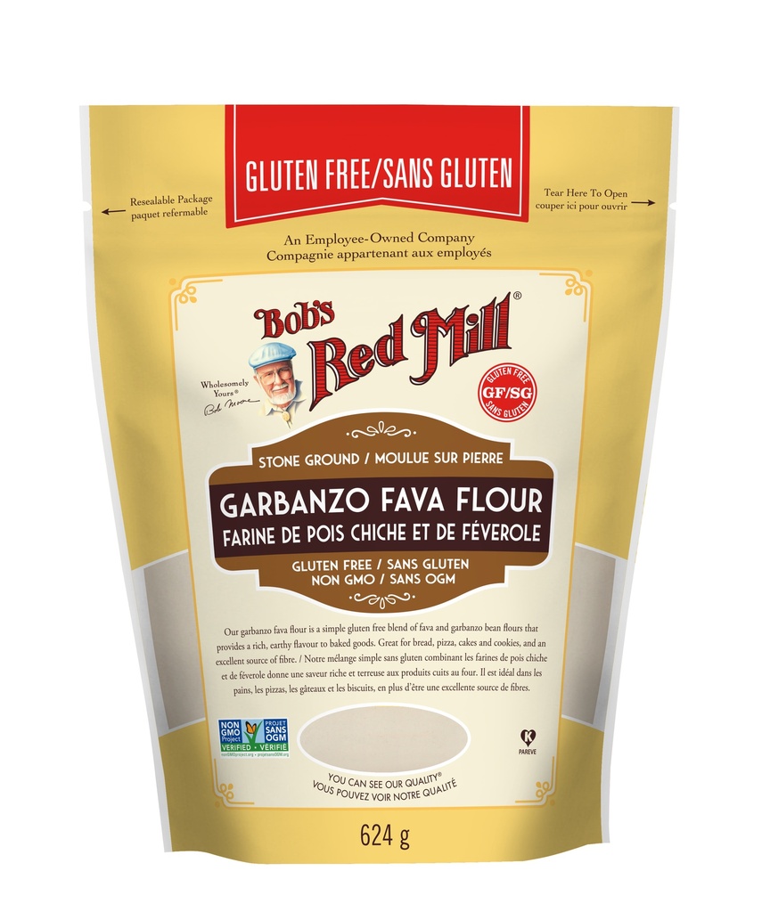 Gluten Free Garbanzo Fava Flour