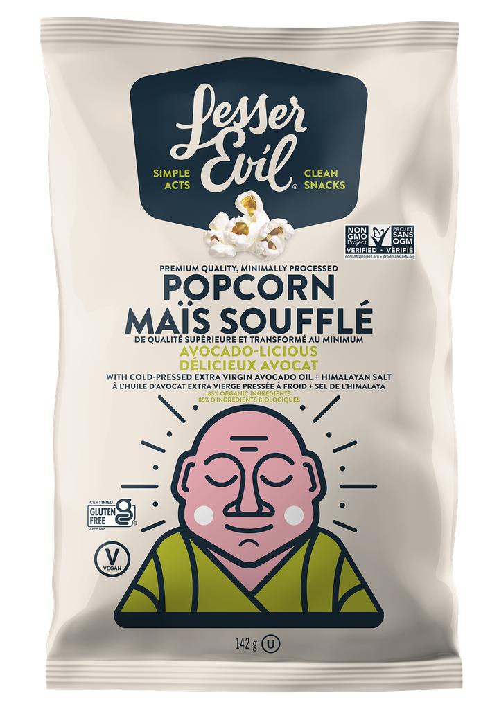 Organic Popcorn - Avocado-licious