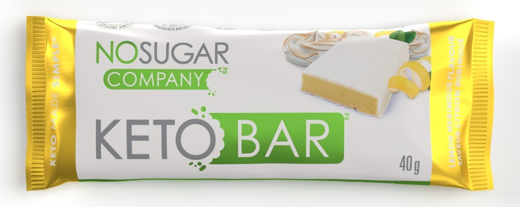 Keto Bar - Lemon Meringue