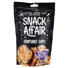 Crunchy Toasted Eggplant Chips