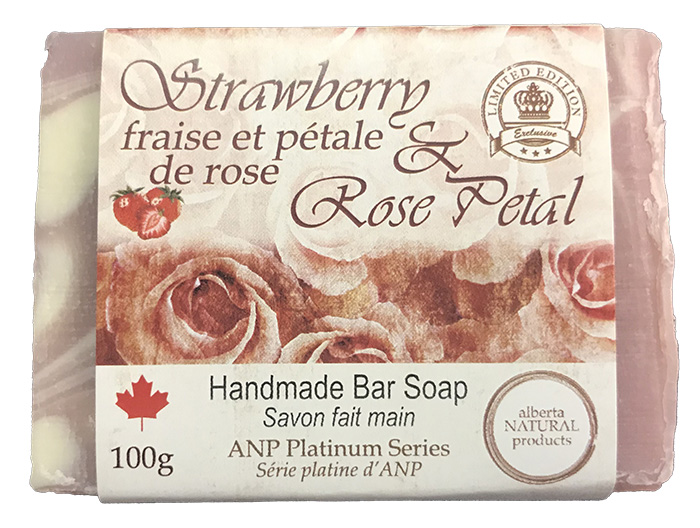 Bar Soap - Strawberry Rose Petal