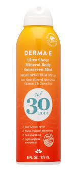 Ultra Sheer Mineral Spray SPF30