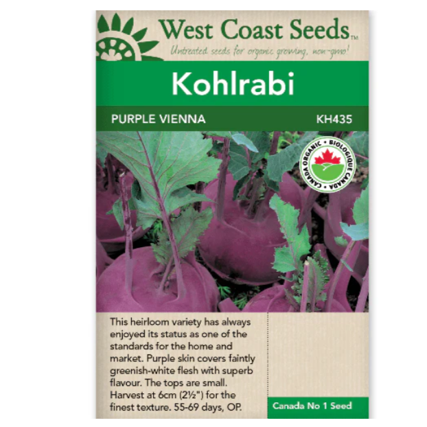 Seeds - Purple Vienna Kohlrabi