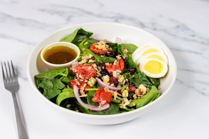 Sun-Dried Strawberry Spinach Salad