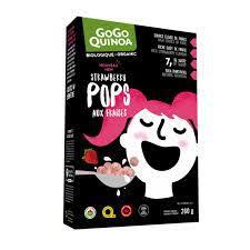 Quinoa Puffed Cereals - Strawberry Pops