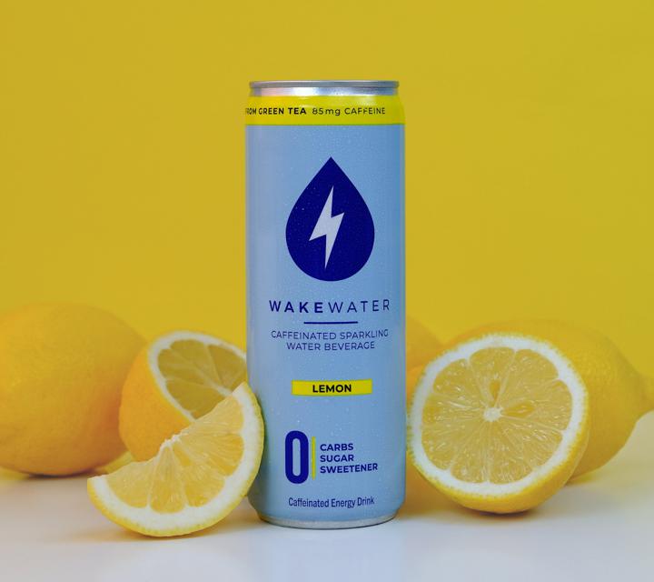 Caffeinated Sparkling Water - Lemon