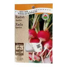 Radish Sparkler Seed Tape