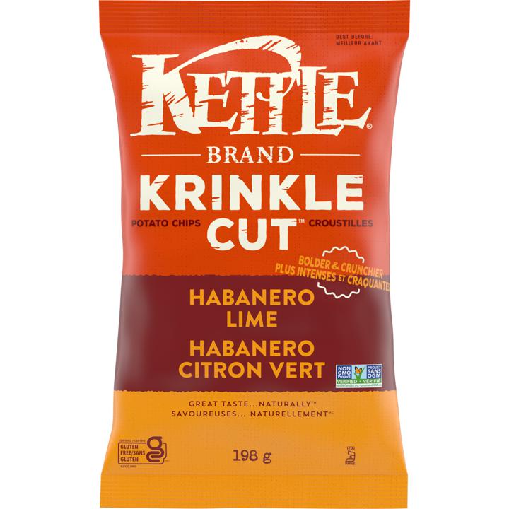 Krinkle Kut Chips - Habanero Lime