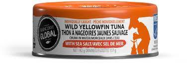 Wild Yellowfin Tuna with Sea Salt