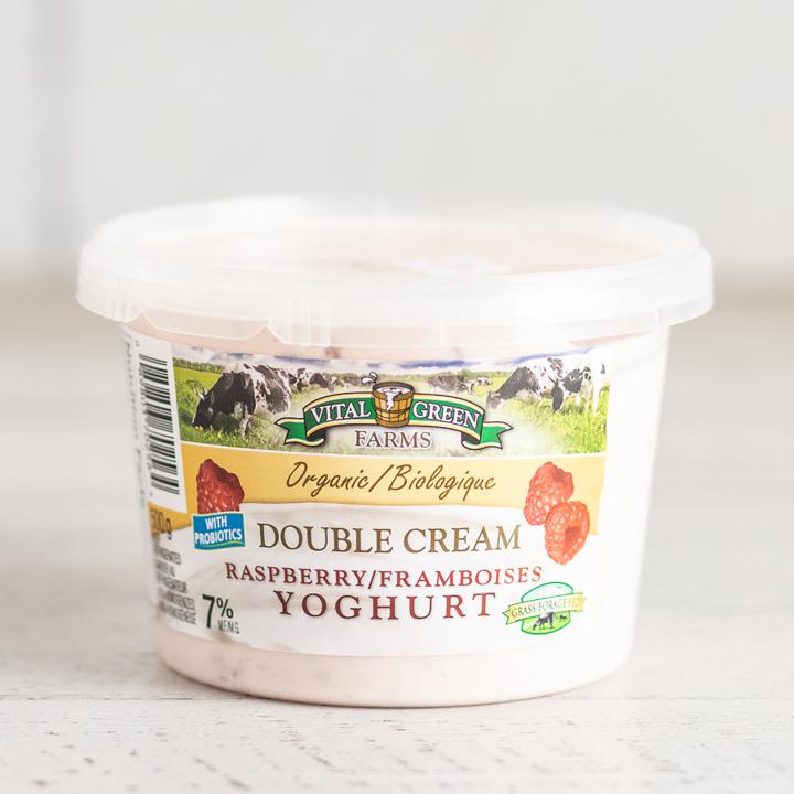 Double Cream Raspberry Yogurt Org