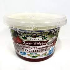 Double Cream Raspberry Yogurt Org