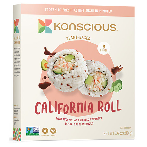 Plant-Based Sushi - California Roll