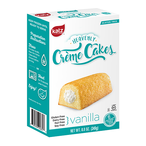 Vanilla Creme Filled Cakes