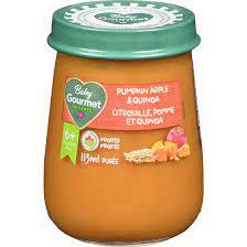 Pumpkin Apple Quinoa Baby Food
