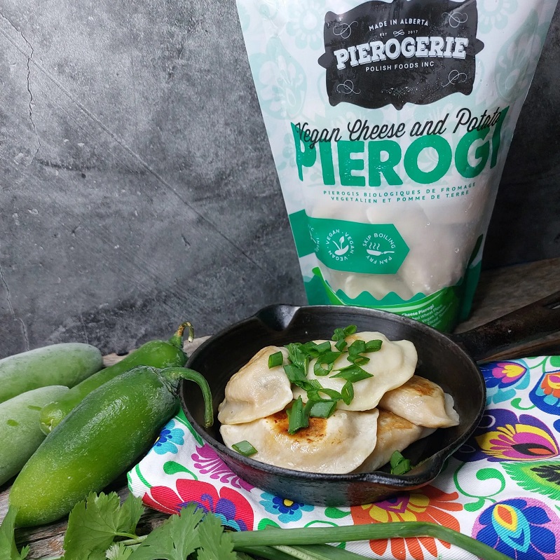 Jalapeno and Cheddar Pierogi 