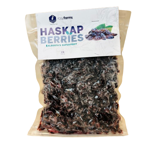 Frozen Haskap Berries