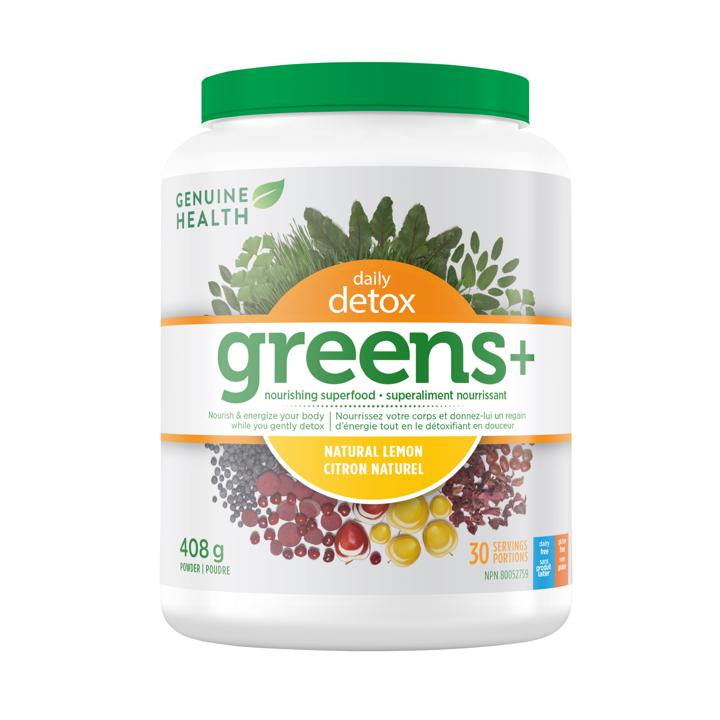 Greens+ Daily Detox Lemon