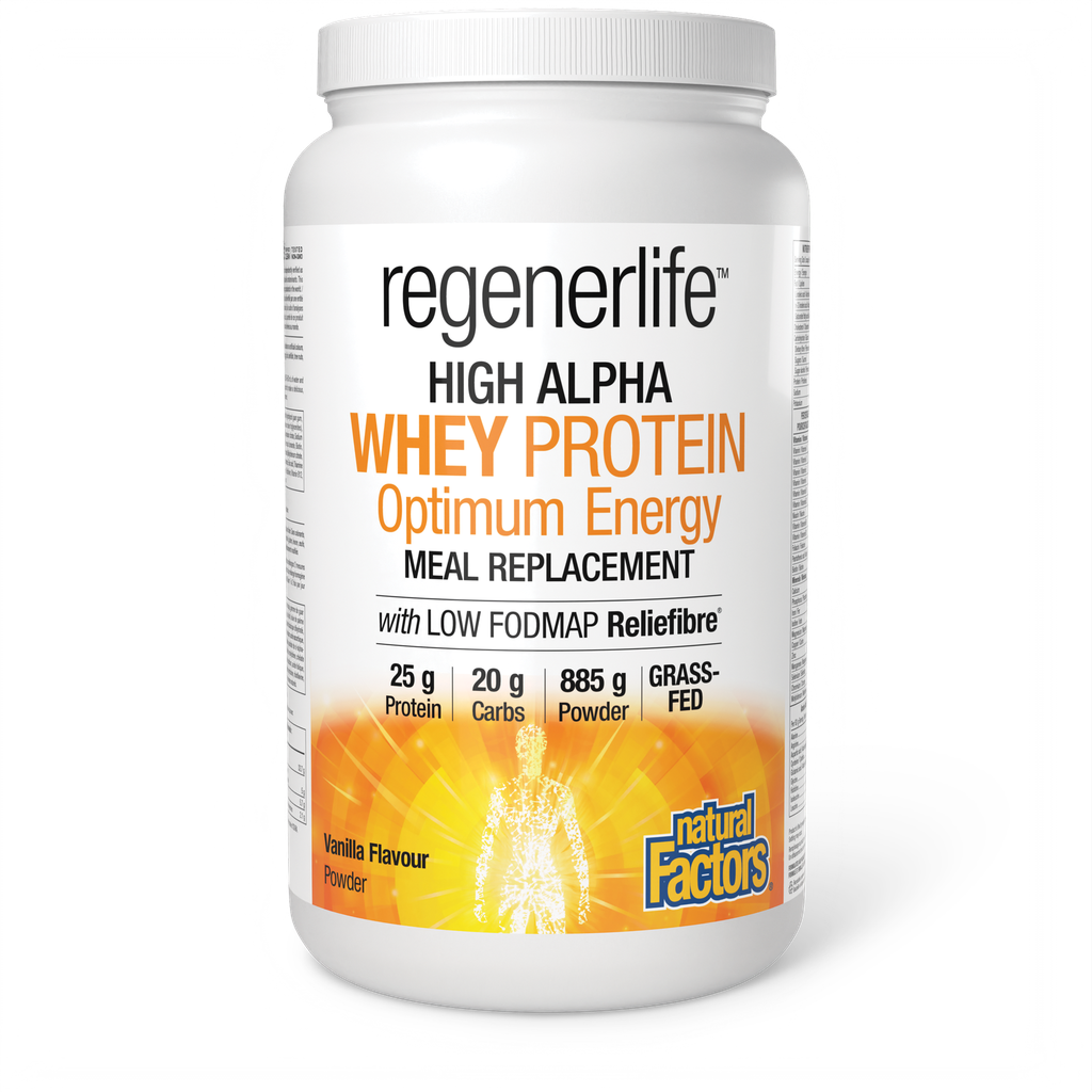 Regenerlife High Alpha Whey Protein Meal Replacement French Vanilla 