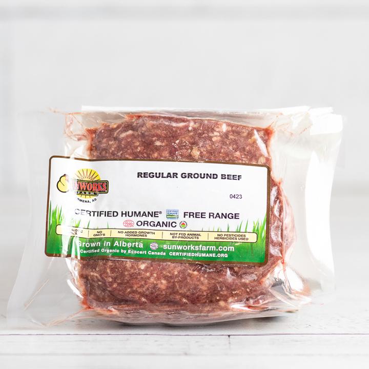 Beef Ground Regular Organic - Fresh