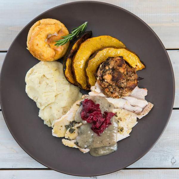 Roasted Alberta Turkey Dinner