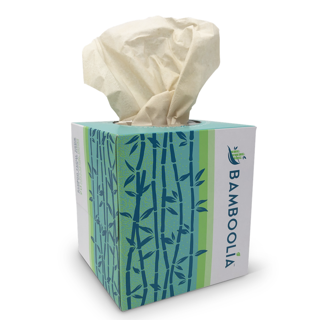 Facial Tissue Cube Box