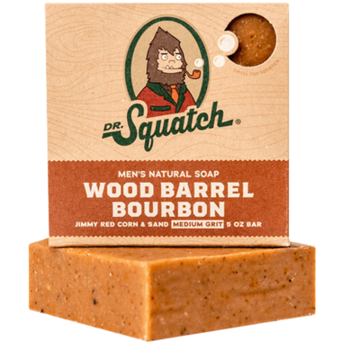 Wood Barrel Bourbon Soap