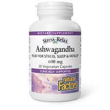 Stress Relax Ashwaghanda 600mg