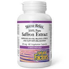 Stress Relax Saffron Extract 28 mg