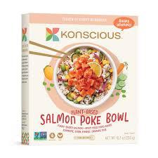 Plant-Based Salmon Poke Bowl