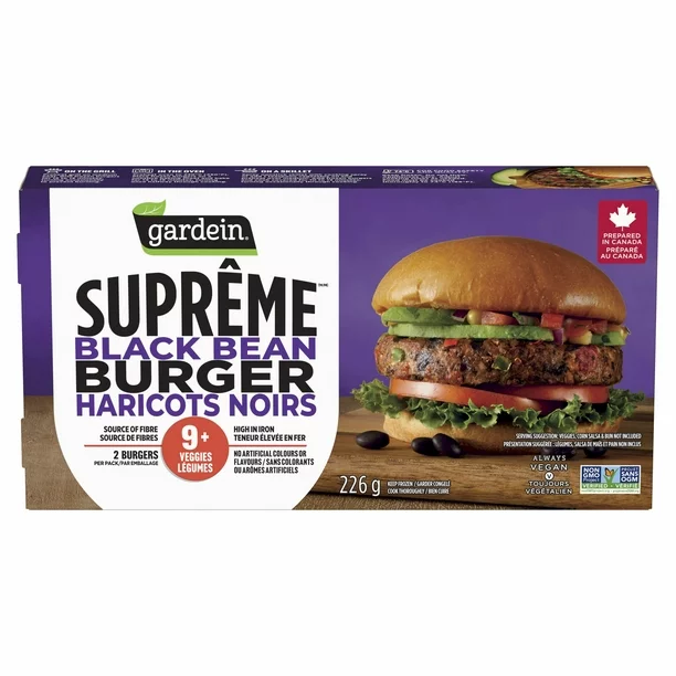 Supreme Black Bean Burger